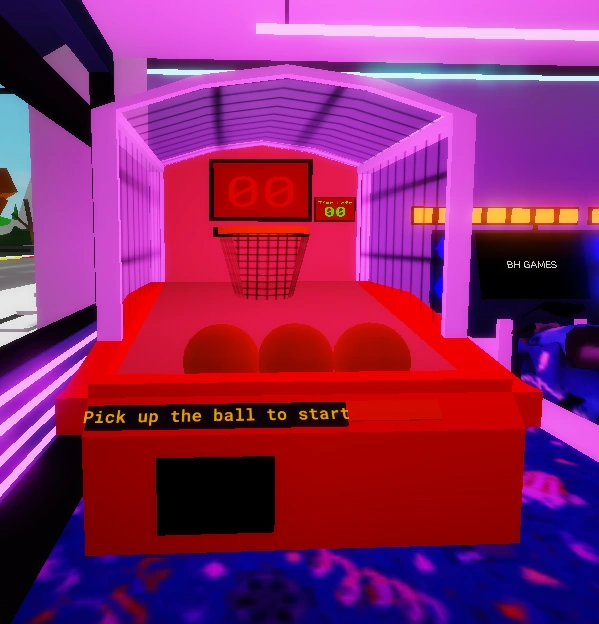 Arcade Basketball Minigame