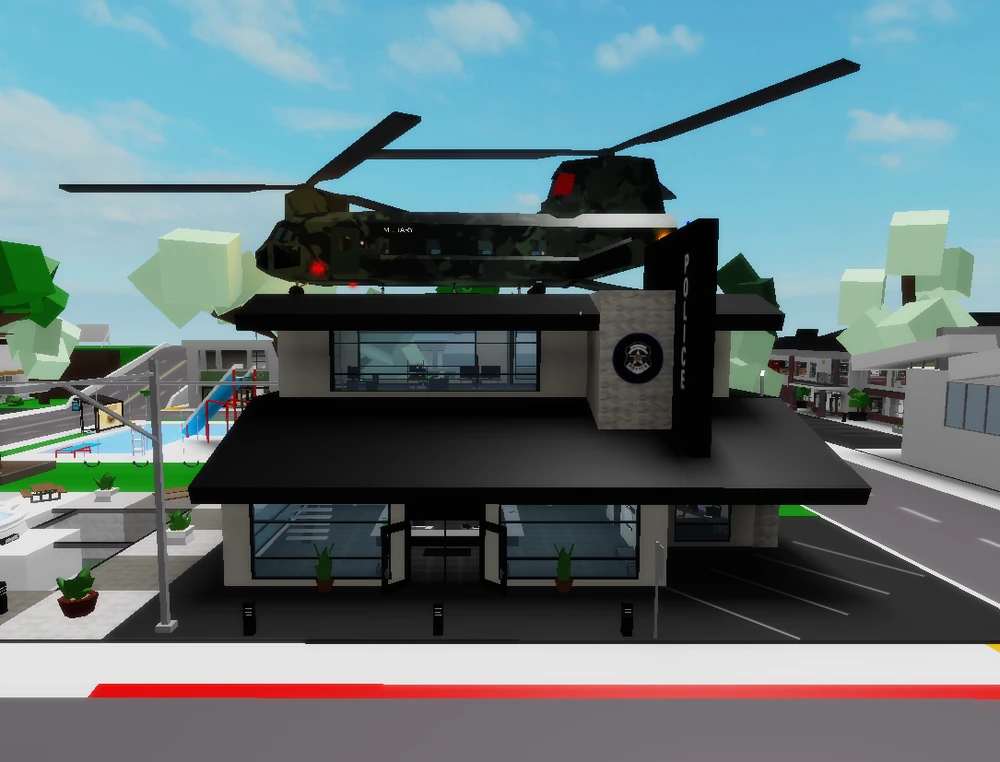 Police Helicopter Brookhaven RP